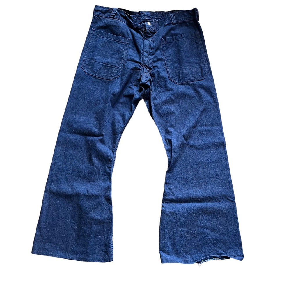 Al. Miller 1940’s 50’s men’s 38 denim sailor pants jeans bell bottoms vintage